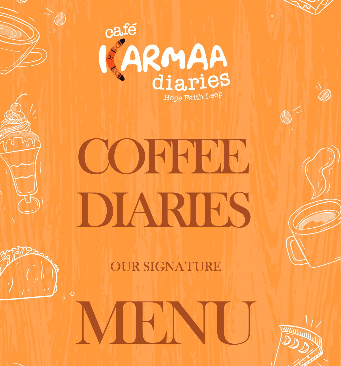 Coffee Menu